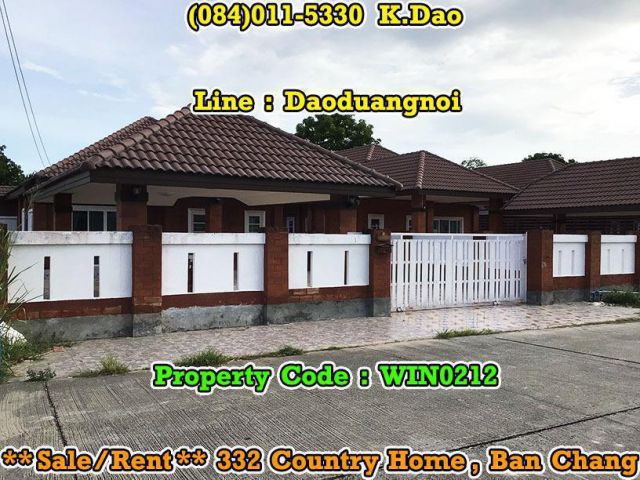 Sale/Rent 332 Country Home, Ban Chang Natural Scenery