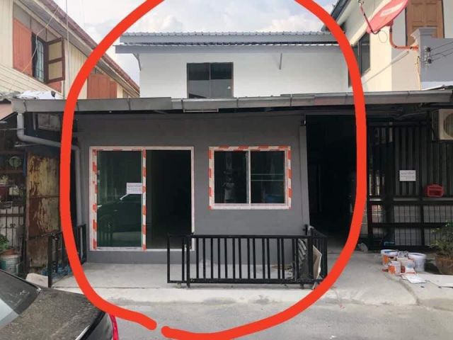 U1123 ให้เช่าบ้านเดี่ยว 2 ชั้น เคหะร่มเกล้า 15 แยก 6  ใกล้กับ สนามบินสุวรรณภูมิ ถนนรามคำแหง - ราษฎร์พัฒนา (ซ.มิสทีน)