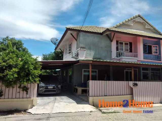 ขาย ทาวน์เฮ้าส์ พฤกษา 15 บางปู ห้องริม 48 ตร.วา