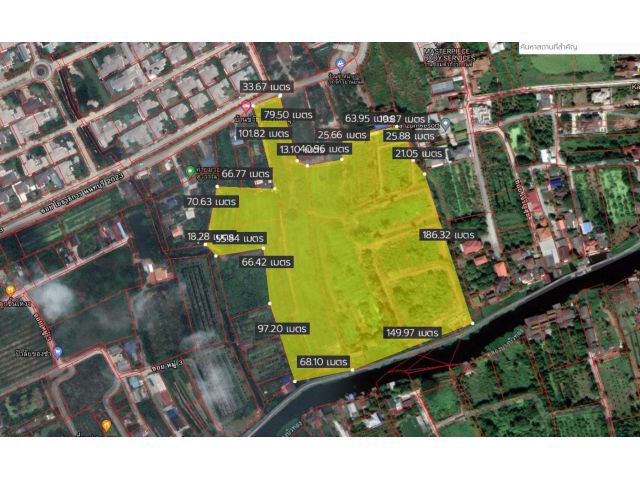 ขายที่ดินสำหรับโครงการจัดสรร ใกล้ถนนราชพฤกษ์เพียง