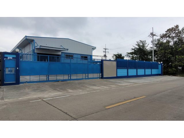 PR736ขายให้เช่าโรงงาน ชลบุรี   โรงงานใหม่ขนาด 1,000 ตรม. บนที่ดิน 3200 ตรม.