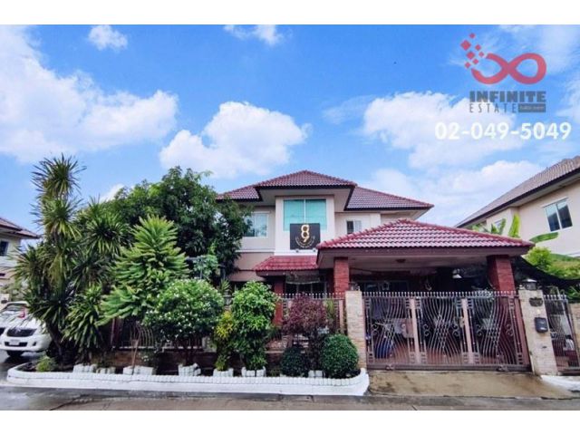 ขายบ้านเดี่ยว 2 ชั้น หมู่บ้าน เค ซี เนเชอรัลวิลล์ ร่มเกล้า (การ์เด้นโซน) หลังมุม ถนนร่มเกล้า ซอยร่มเกล้า11