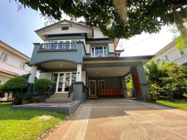 ขายบ้านเดี่ยวหลังใหญ่ 2 ชั้น 89 ตรว. หมู่บ้านนันทวัน ซอยวชิรธรรมสาธิต 57 (อ่อนนุช 44) ถนนสุขุมวิท 77 บ้านสวย น่าอยู่ เงี