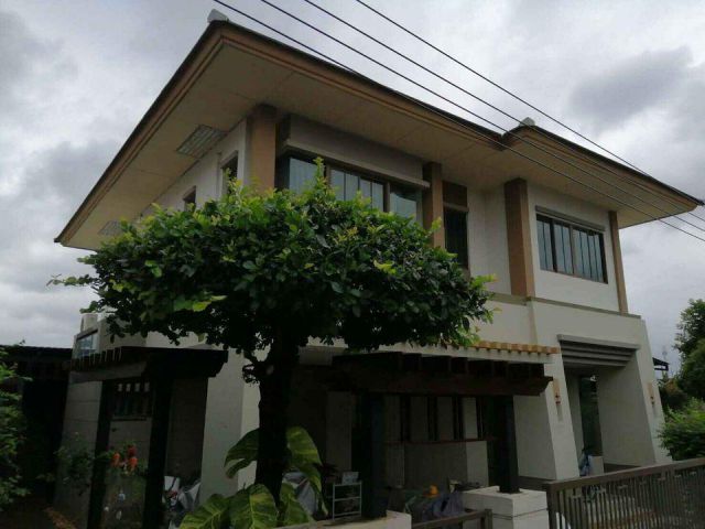 ขายบ้านเดี่ยวโครงการ เศรษฐสิริ บางนา วงแหวน บ้านเดี่ยว 2 ชั้น เนื้อที่ 80.5 ตารางวา พื้นที่ใช้สอย 320 ตารางเมตร 4 ห้องนอ