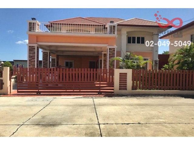 ขายบ้านเดี่ยว 2 ชั้น บ้านวริศราโฮม ถนนบูรพาพัฒน์ บ้านฉาง ระยอง