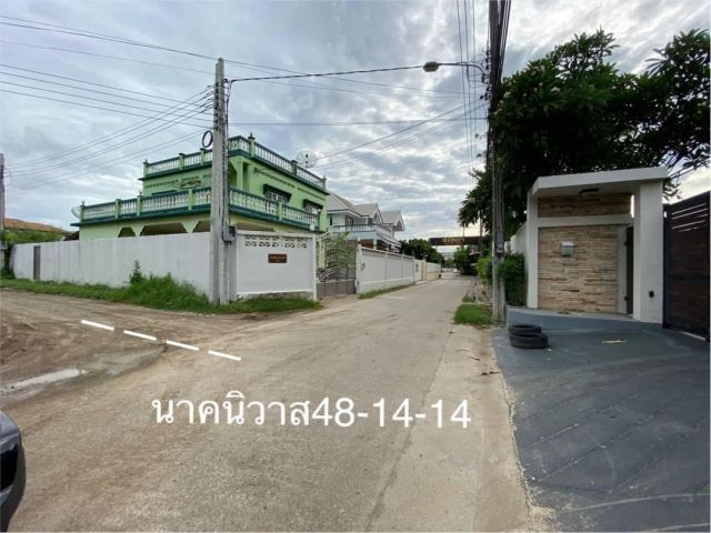 ขายที่ดินไม่แพง เนื้อที่253ตรว. ถมแล้ว ทำเลนาคนิวาส48 แยก14-14 ใกล้ลาดพร้าว71 ใกล้เลียบด่วนรามอินทรา ใกล้ The Crystal park