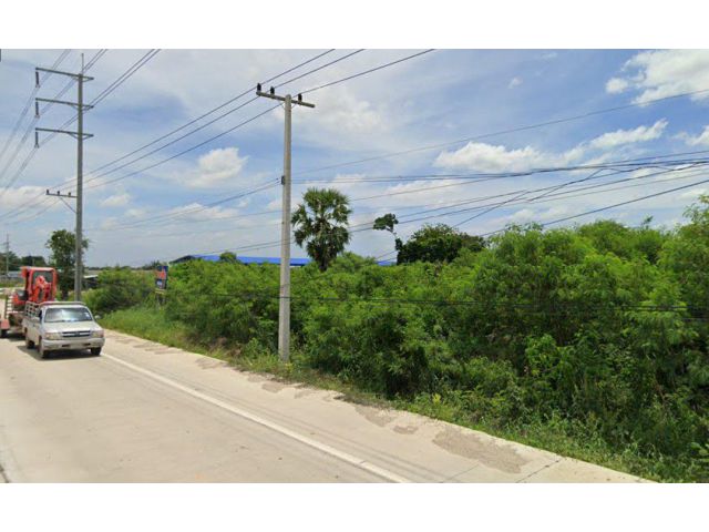 ขายที่ดินบ้านโพธิ์ 11 ไร่ ไร่ละ 3.2 ล้านบาท ติดถ.คอนกรีตเส้นสุขประยูร (315) จ.ฉะเชิงเทรา