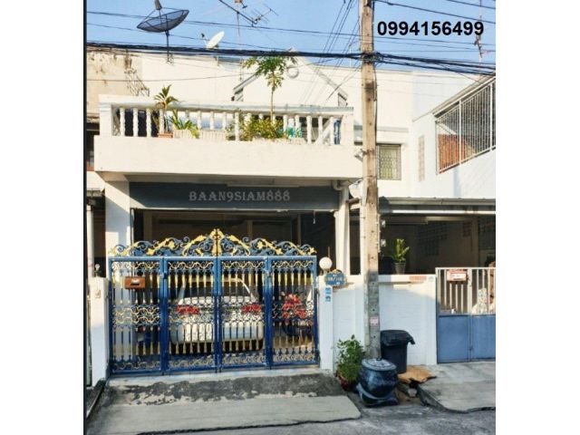 ทาวน์เฮ้าส์ หมู่บ้าน อมาตย์วิลล่า ซอยนนทบุรี38 (สนามบินน้ำ) ใกล้แยกแคราย