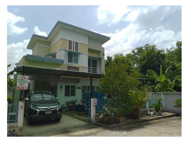บ้านเดี่ยว 2 ชั้น หมู่บ้านฟลอราวิลล์ พาร์คโฮม ซอยฉลองกรุง 61 หนองจอก กทม.