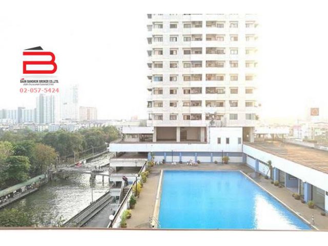 คอนโด โครงการ คลองจั่นเพลส เนื้อที่ 48.62 ตรม. อยู่ชั้นที่ 21 มี 1 นอน 1 น้ำ ถนนรามคำแหง เขตบางกะปิ