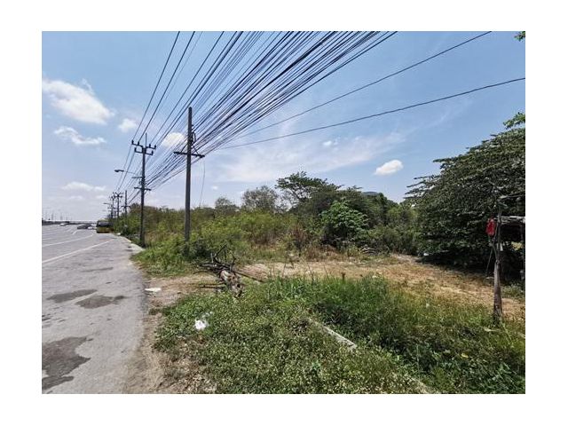 ขาย ที่ดิน 912 ตร.ว. หน้ากว้างติดถนนสุวินทวงศ์ 110 เมตร