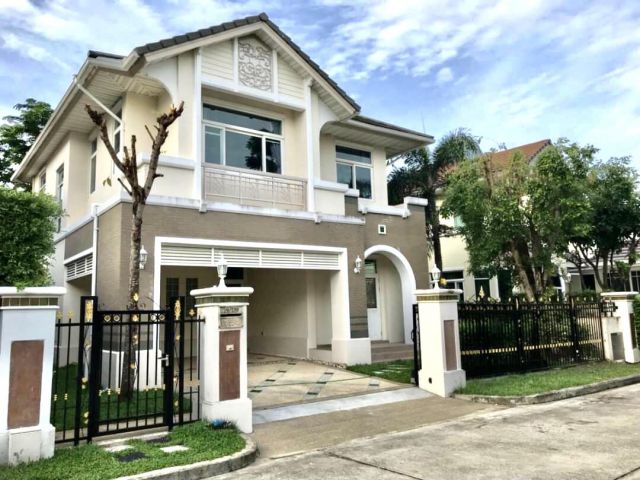 ให้เช่าบ้านเดี่ยว เพอร์เฟค มาสเตอร์พีช เอกมัย รามอินทรา 3 ห้องนอน  พร้อมเข้าอยู่