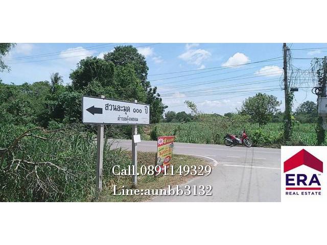 ที่ดินเปล่า 19-3-15 ไร่ ต.คุ้งพยอม อ.บ้านโป่ง