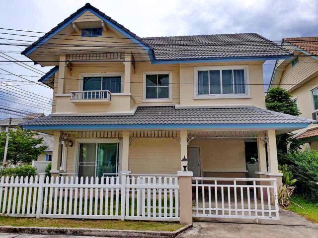 ขายบ้านในโครงการโซนสันทราย 2 กม.จากมหาวิทยาลัยแม่โจ้