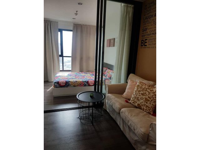 ให้เช่าคอนโด The Base Park West  สุขุมวิท 77 ชั้น 25 แต่งครบ พร้อมเข้าอยู่ *ES12-0264*