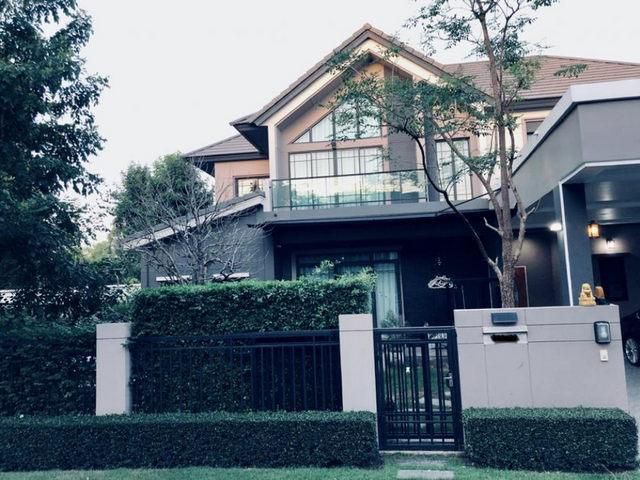 PJD06 ขายบ้านเดี่ยว 2 ชั้น บางกอก บูเลอวาร์ด รังสิต (คลอง 4) แปลงมุม สวยสุดในโครงการ ติดถนนเมน ด้านหลังไม่ติดใคร