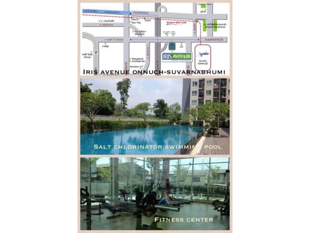 ให้เช่า 8500 คอนโดไอริส แอเวนิว  อ่อนนุช-ลาดกระบัง เฟอร์ครบ มีเครื่องซักผ้า พร้อมเข้าอยู่ สวยแบบห้องตัวอย่าง sales and r