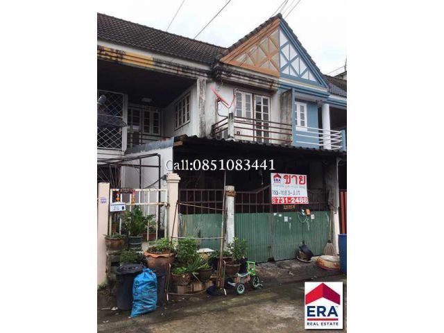ทาวน์เฮ้าส์ 2 ชั้น 20 ตรว. ม.บดินทร์รักษา3