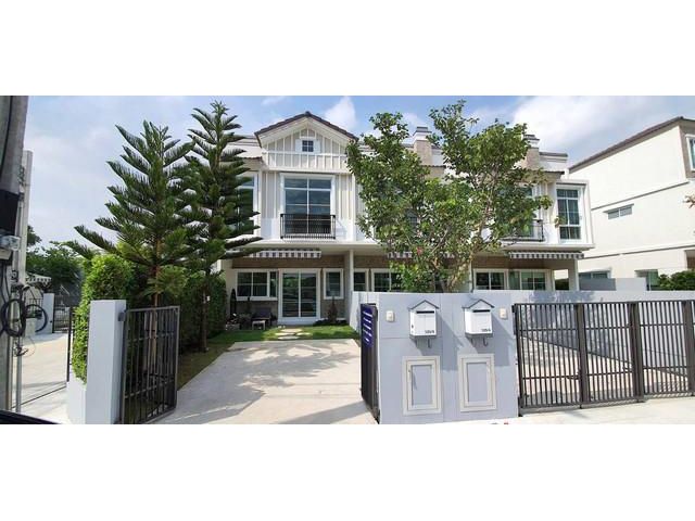 ขายบ้าน อินดี้4 บางนา กม7 ขนาด 22.9 ตรว แปลงมุม