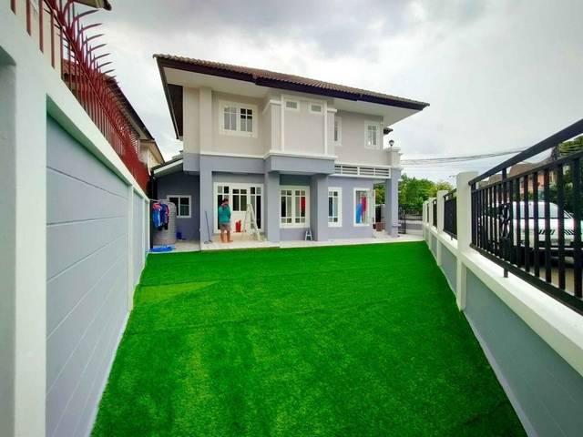 H244ขายบ้านเดี่ยว เสนาวิลล่ารามอินทรา  คู้บอน27   เนื้อที่ 57ตรว  3ห้องนอน  3ห้องน้ำ ตกแต่งใหม่