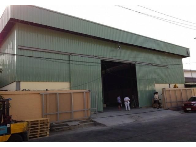 ให้เช่าโกดังพร้อมออฟฟิศ 460 ตารางเมตร ย่านหนามแดง