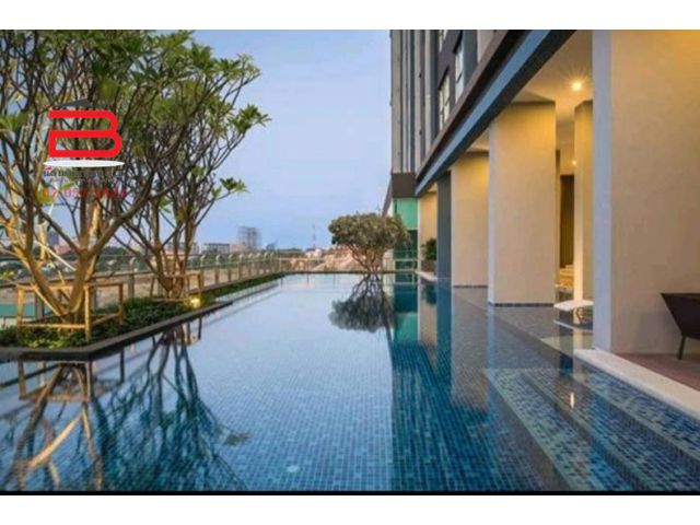 คอนโดมิเนียม โครงการ บ้านเคียงฟ้า สูง 26 ชั้น อยู่ชั้นที่ 22 เนื้อที่ 30.89 ตรม. มี 1 นอน 1 น้ำ ถนนเพชรเกษม (ทางหลวงหมาย