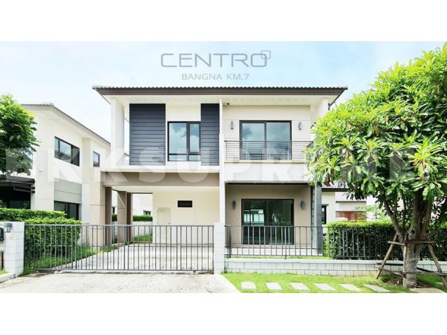 (ขาย) ** Centro บางนา กม.7 บ้านใหม่ 2 ชั้น ไม่เคยอยู่ ในซอยราชวินิตบางแก้ว ถนนบางนา-ตราด **