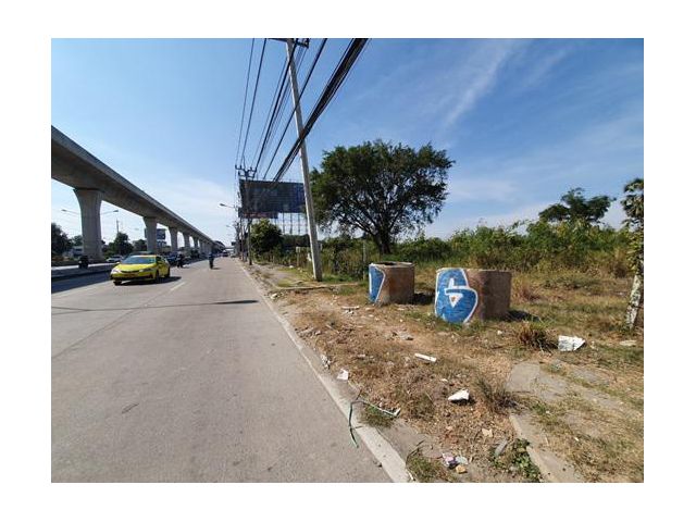 ขาย ที่ดิน 27 ไร่ 308 ตร.ว. กว้างติด ถ.รัตนาธิเบศร์ 100 เมตร ใกล้แยกบางพลู