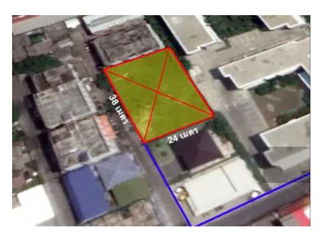 PR894 ขายที่ดินเพื่อการพาณิชย์ทำเลทอง! 227 ตร. วา ซอย นวมินทร์ 163