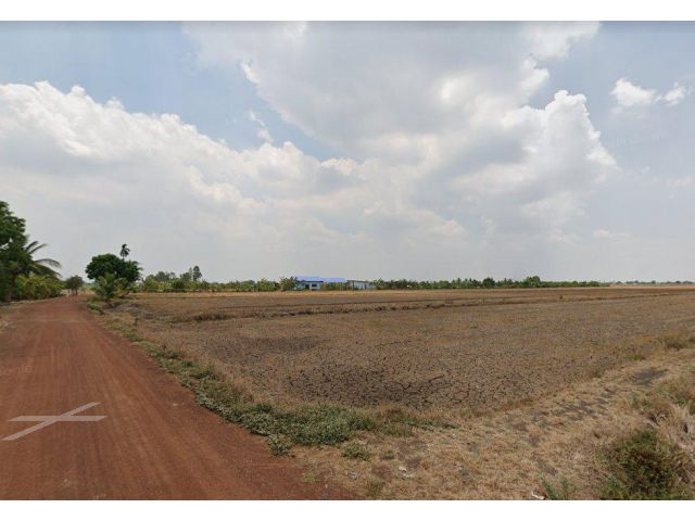 ขายที่ดินบางน้ำเปรี้ยว 13 ไร่ ใกล้สถานีรถไฟโพรงอากาศ - 2 กม. จ.ฉะเชิงเทรา
