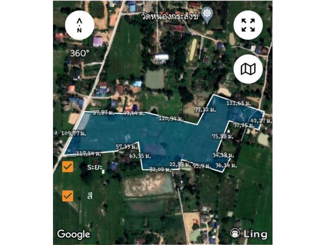ขายที่ดิน บ้านโพธิ์ ฉะเชิงเทรา 24ไร่ 3 งาน 55 ตร.ว