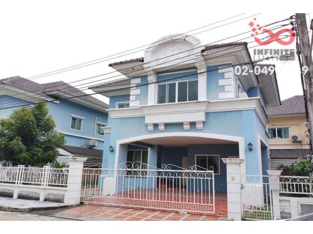 ขายบ้านเดี่ยว 2 ชั้น หมู่บ้าน ยูโร ไพร์ม อ่อนนุช - สุวรรณภูมิ ถนนลาดกระบัง ใกล้สนามบินสุวรรณภูมิ