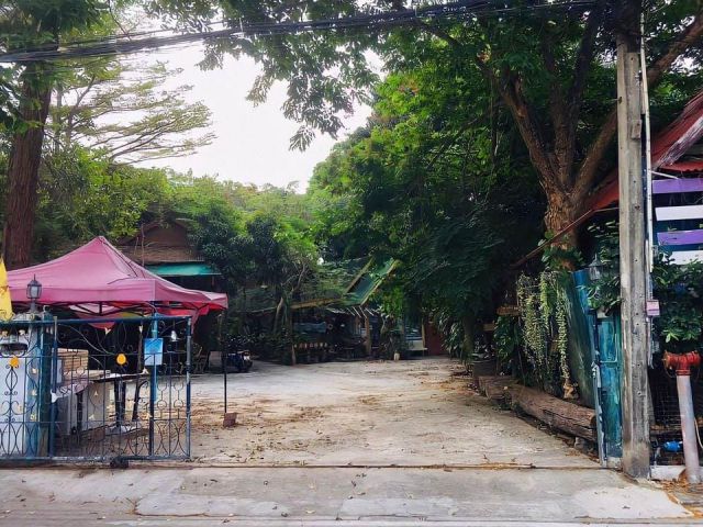 ขายที่ดินบางแสน พร้อมสิ่งปลูกสร้าง ( ถนนลงหาดบางแสน)