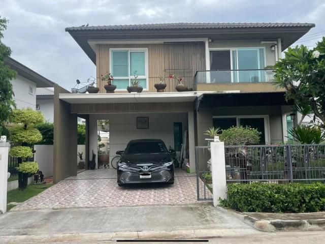 AH136 ขายบ้านเดี่ยว หมู่บ้านมัณฑนาเลค วัชรพล 50 ตร.ว. 3 ห้องนอน 3 ห้องน้ำ เฟอร์นิเจอร์บิ๊วอิน พร้อมอยู่