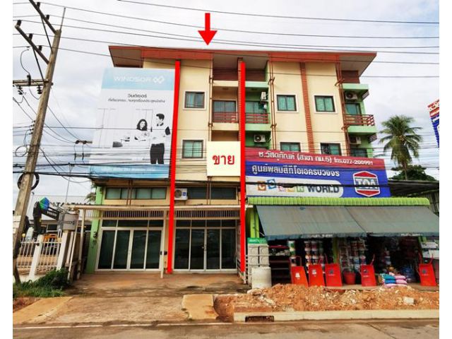 ขาย ตึก 3ชั้นครึ่ง 3นอน 5น้ำ ใกล้เซนทรัลสุราษฎร์