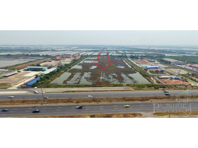 ขาย ที่ดิน 132.5 ไร่ ติด ถ.พระราม 2 ขาออก กม.60 หน้ากว้างถึงใจ 155 เมตร ราคาสุดพิเศษเพียง 6,250/ตรว. – ขายที่ดินสมุทรสงค