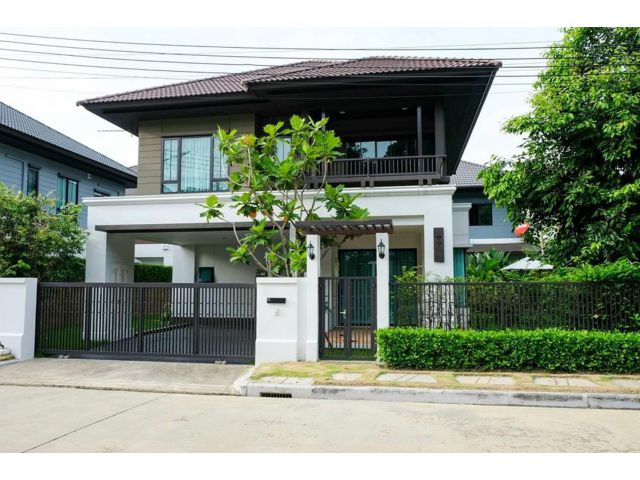H239-House for rent 2-storey house, Setthasiri Village, Nong Jom, San Sai, Chiang Mai