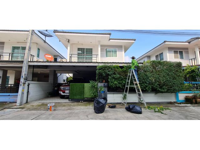 ขายบ้าน 2 ชั้น เนื้อที่กว้าง โครงการ กรีนปาร์ค ศรีราชา