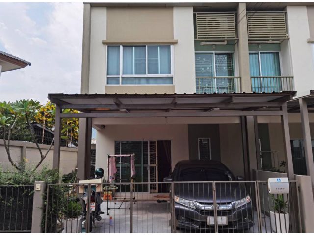 TSA104 ขายบ้านทาวน์โฮม 2 ชั้น ทำเลดี วัชรพล สายไหม ติดทางด่วน เดินทางสะดวก