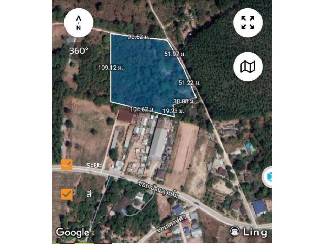 ขายที่ดินบางพระใกล้ซอยลุงเทิ้ม 8ไร่86ว.ไร่ละ 4ล้าน ต.บางพระ อ.ศรีราชา จ.ชลบุรี - ที่ดิน 3 แปลงรวมกันติดถนนสาธารณะ 2 ด้าน