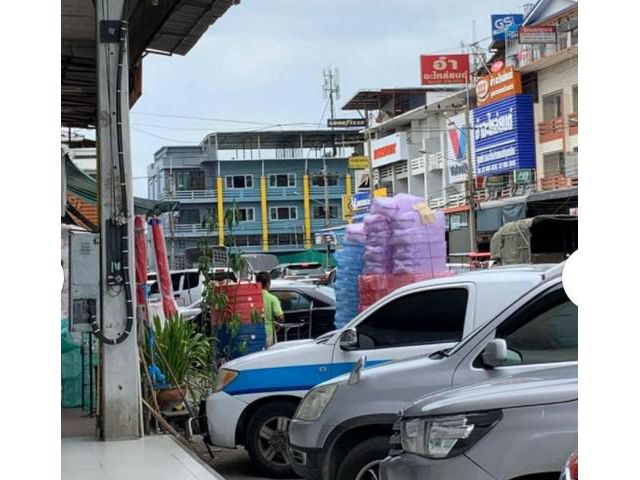 ให้เช่าอาคาร 3 ชั้น 2 คูหา  ตลาดไท