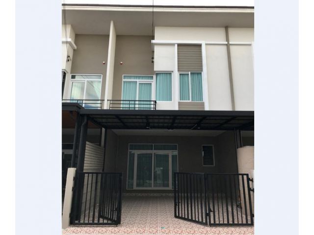 THA116 ทาวน์โฮม 2 ชั้น 3 ห้องนอน Casa City Bangna ใกล้ MEGA บางนา เนื้อที่ 21 ตารางวา ครัวไทย ตกแต่งครบ