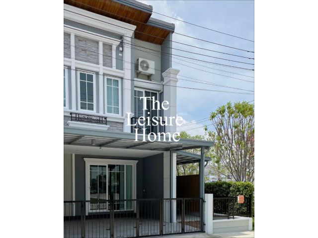 THA118 ให้เช่า The Leisure Home ในโกลเด้นทาวน์ สุขุมวิท-ลาซาล บ้านใหม่เพิ่งสร้างเสร็จแต่งครบ ติด BTS สำโรง และ MRTศรีด่า