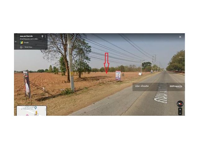 ขายที่ดิน 27-0-26 ไร่ติดถนนทางเข้าม.สุรนารี