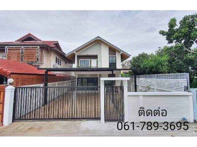 ขายบ้านเดี่ยว ม.ประดับศุข ใกล้แยกสวนสมเด็จ