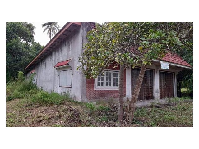 รหัสทรัพย์ : AK071021-01 ขายบ้านพร้อมที่ดิน 1-3-03 ใกล้วัดหนองหอย ตำบลอ่างทอง อำเภอทับสะแก ประจวบคีรีขันธ์