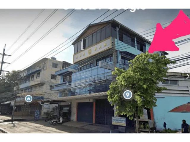 PR950ขายตึก 3 ห้องติดถนน สแกงาม 32 ติดถนนตึกแถว3ห้องติดถนนเมนหลัก 65ตรว เหมาะทำการค้า
