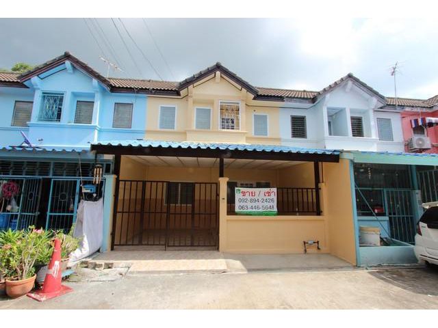 ให้เช่า ทาวน์เฮ้าส์ 2 ชั้น หมู่บ้านแพรมาพร รังสิต  นครนายก คลอง11