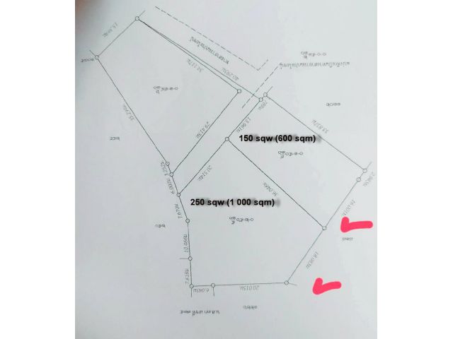 ขายที่ดิน 2 แปลง ใกล้ทะเล ขนาด 150-250 ตรว. หาดแม่รำพึงระยอง
