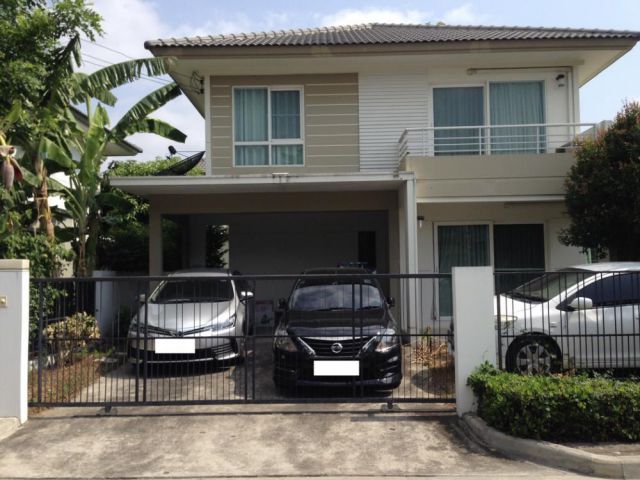 THA126 ให้เช่า (for rent) ชัยพฤกษ์ รามอินทรา-วงแหวน2 บ้านเดี่ยว 3 นอน 3 น้ำ สภาพดีพร้อมอยู่ สังคมดี